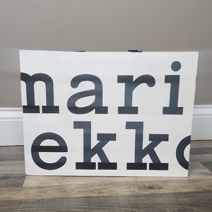 Marimekko Black and White Shopping Bag